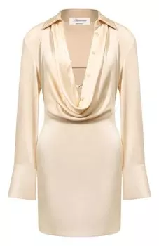 Атласное платье Blumarine