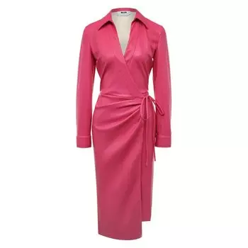 Платье из экокожи MSGM