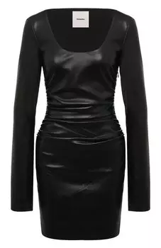 Платье из экокожи Nanushka