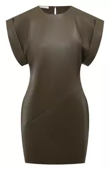 Платье из экокожи Philosophy di Lorenzo Serafini