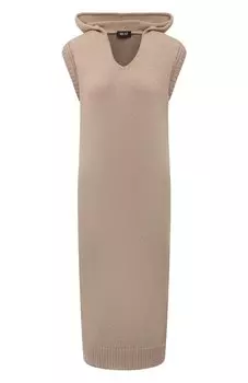 Платье из хлопка и кашемира MVST