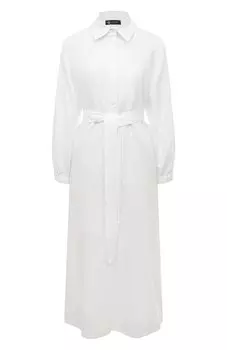 Платье из хлопка и льна Colombo