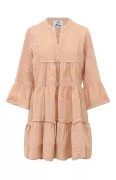 Платье из хлопка и льна PEARL&CAVIAR