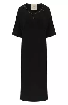 Платье из хлопка и льна MIDGARD PARIS