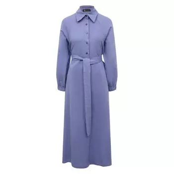 Платье из хлопка и льна Colombo