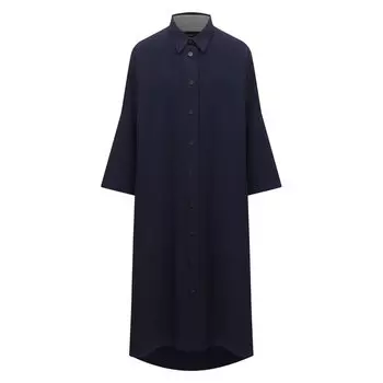 Платье из хлопка и льна Joseph