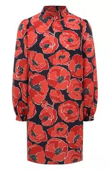 Платье из хлопка и шелка A.P.C.