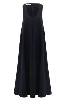 Платье из хлопка и шелка Co