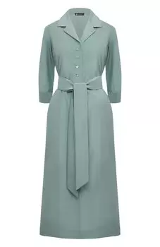 Платье из хлопка и шелка Colombo