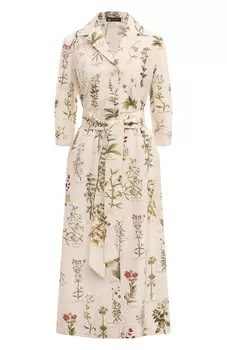 Платье из хлопка и шелка Colombo