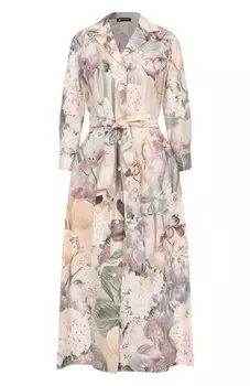 Платье из хлопка и шелка Colombo