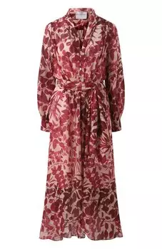 Платье из хлопка и шелка Forte_forte