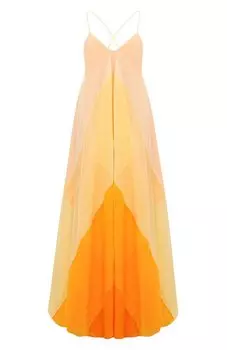 Платье из хлопка и шелка KALITA