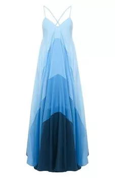 Платье из хлопка и шелка KALITA