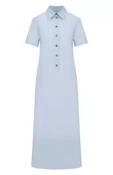 Платье из хлопка и шелка MVST