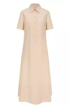 Платье из хлопка и шелка MVST