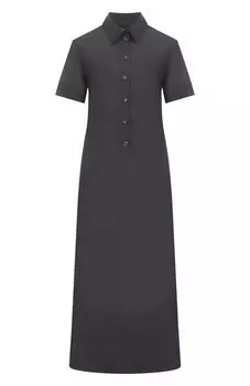 Платье из хлопка и шелка MVST