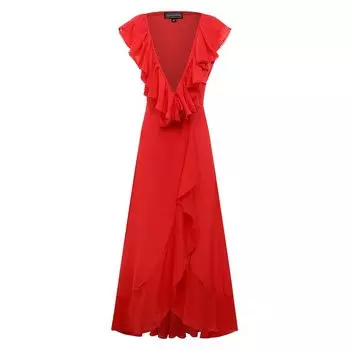 Платье из хлопка и шелка NATAYAKIM