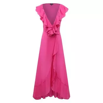 Платье из хлопка и шелка NATAYAKIM