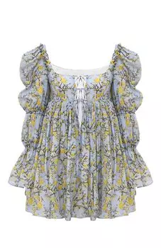 Платье из хлопка и шелка YVON