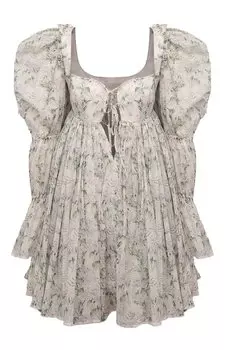 Платье из хлопка и шелка YVON