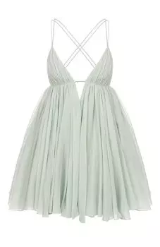 Платье из хлопка и шелка YVON