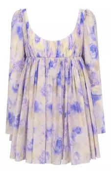 Платье из хлопка и шелка YVON