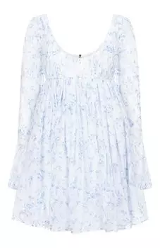 Платье из хлопка и шелка YVON