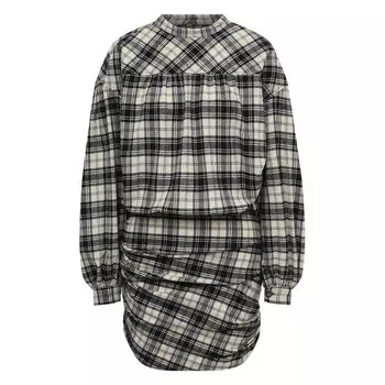 Платье из хлопка и шерсти Isabel Marant Etoile