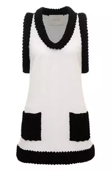 Платье из хлопка и вискозы AND the brand