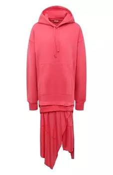 Платье из хлопка и вискозы Diesel
