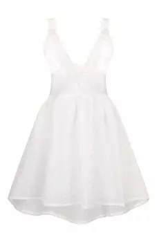 Платье из хлопка и вискозы Maurizio