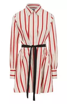 Платье из хлопка и вискозы MSGM