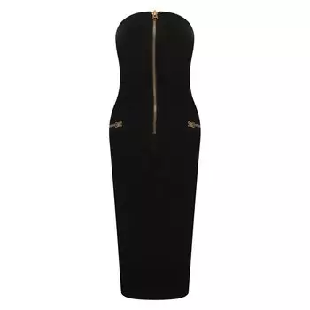 Платье из хлопка и вискозы Tom Ford