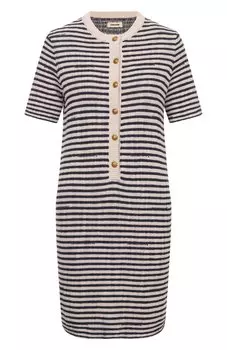 Платье из хлопка и вискозы Zadig and Voltaire