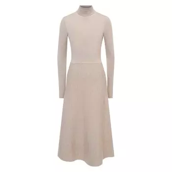 Платье из кашемира и шелка Gabriela Hearst