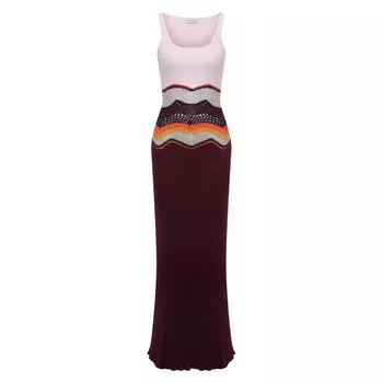 Платье из кашемира и шелка Gabriela Hearst