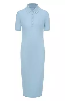 Платье из шелка и хлопка MVST