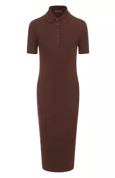 Платье из шелка и хлопка MVST