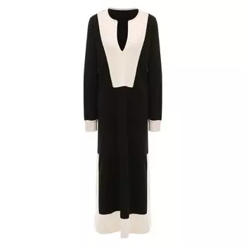 Платье из шелка и кашемира Freeage