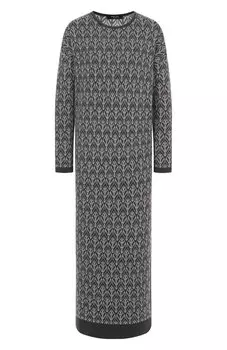 Платье из шелка и кашемира Freeage