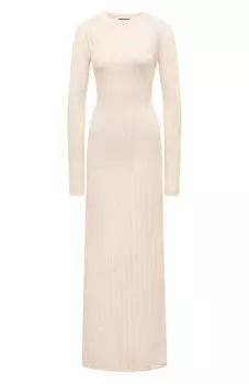 Платье из шелка и кашемира Pervert