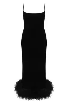 Платье из шелка и вискозы ALine