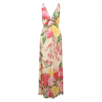 Платье из шелка и вискозы Blugirl