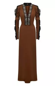 Платье из шелка и вискозы Chlo