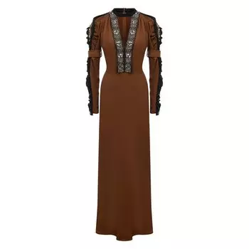 Платье из шелка и вискозы Chlo