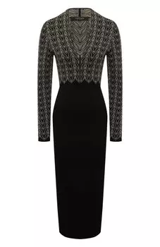 Платье из шелка и вискозы Freeage