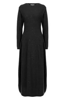 Платье из шерсти и кашемира Antonelli Firenze