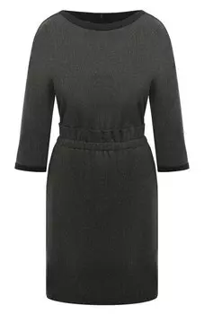 Платье из шерсти и кашемира Emporio Armani