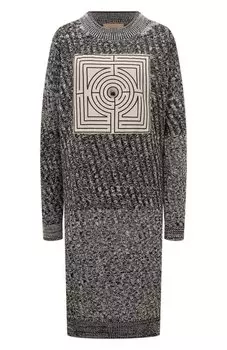 Платье из шерсти и кашемира MIDGARD PARIS